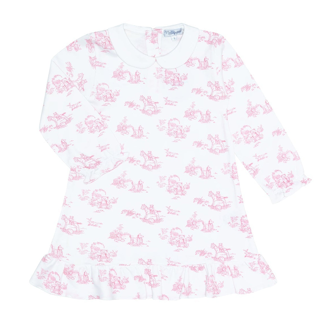 Pink Toile LS Playtime