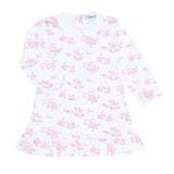 Pink Toile LS Playtime