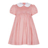 Coral Nella Smocked Dress