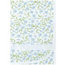 Blue Vines Print Blanket - HoneyBug 