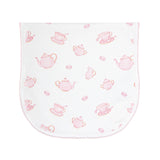 Petite Tea Time Burp Cloth - HoneyBug 