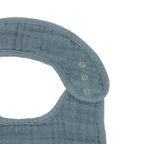 Cotton Muslin Classic Bib 3 Pack - Georgia Peach - HoneyBug 