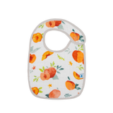 Cotton Muslin Classic Bib 3 Pack - Georgia Peach - HoneyBug 