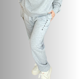Mother Printed Sweatpants - Heather Gray - HoneyBug 