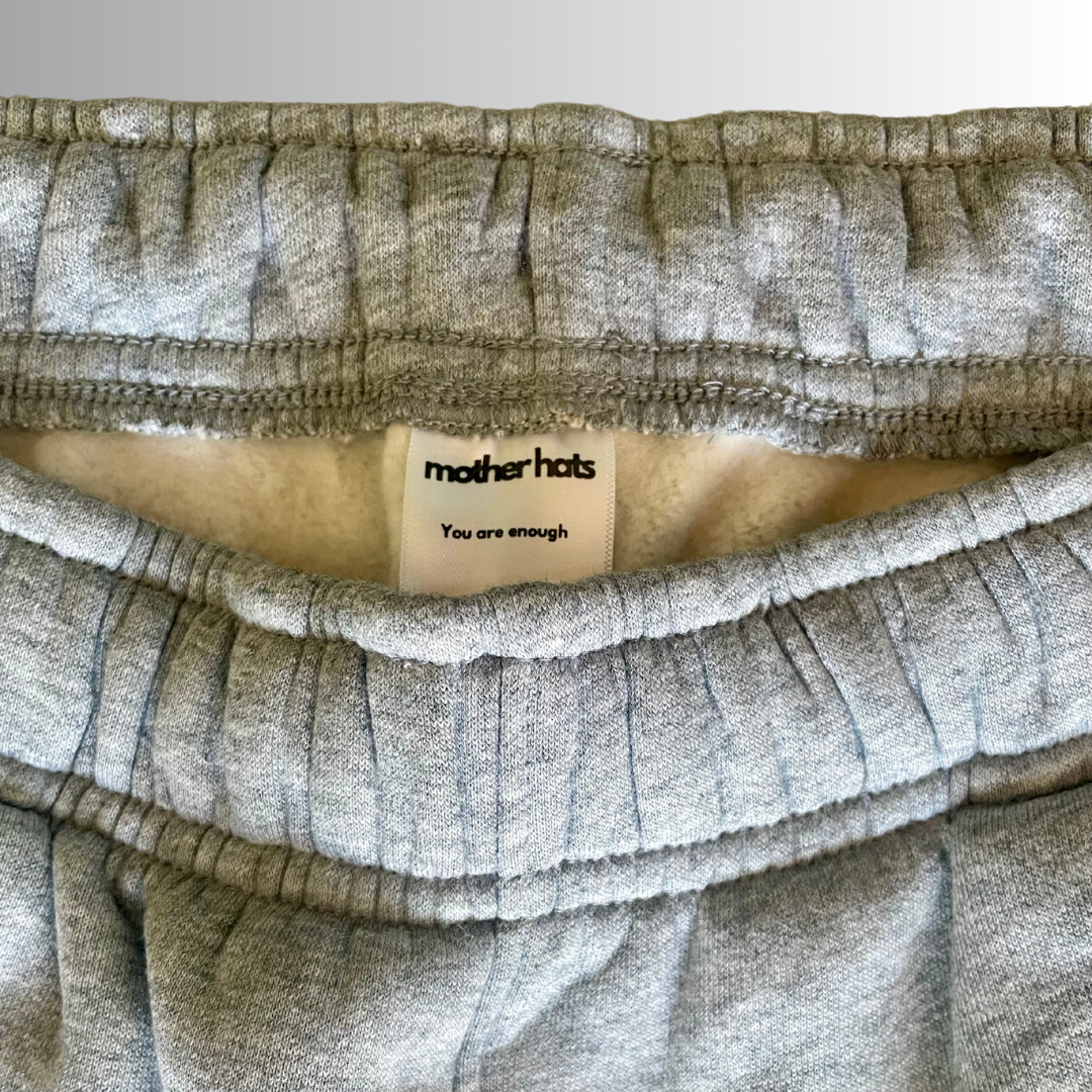 Mother Printed Sweatpants - Heather Gray - HoneyBug 