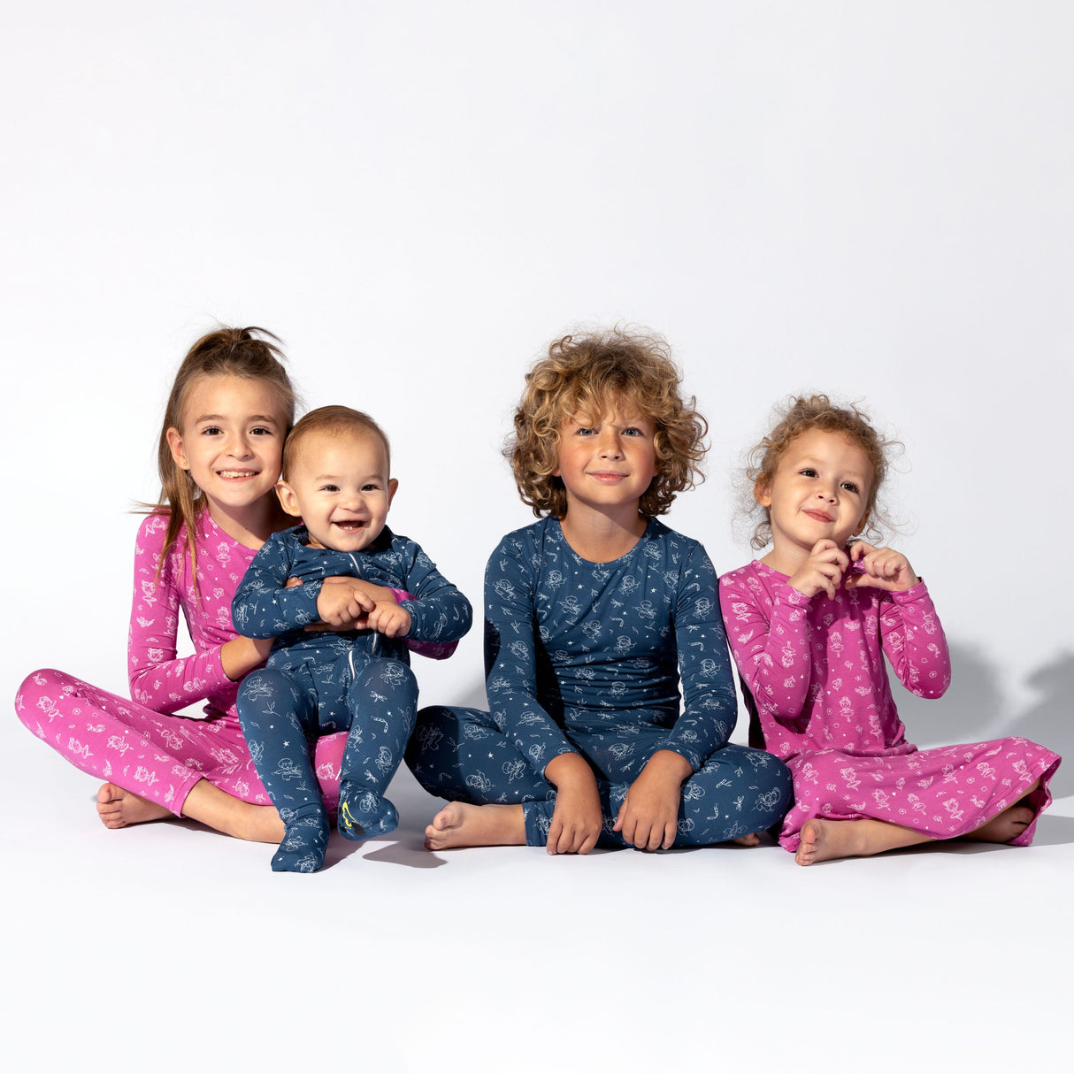 Ninja Bamboo Kids Pajamas - HoneyBug 