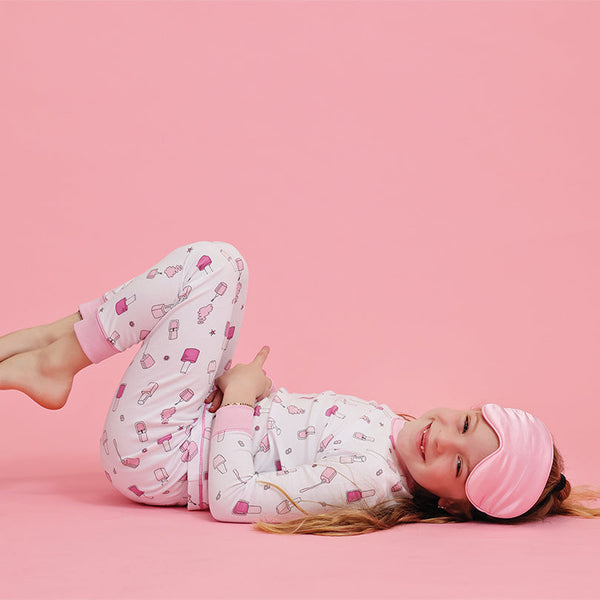 Spa Day Long Sleeve Pajama Set - HoneyBug 
