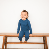 Organic Cotton 2-Piece Set - Ocean Blue - HoneyBug 