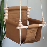 Organic Cotton Indoor High Back Swing Toffee