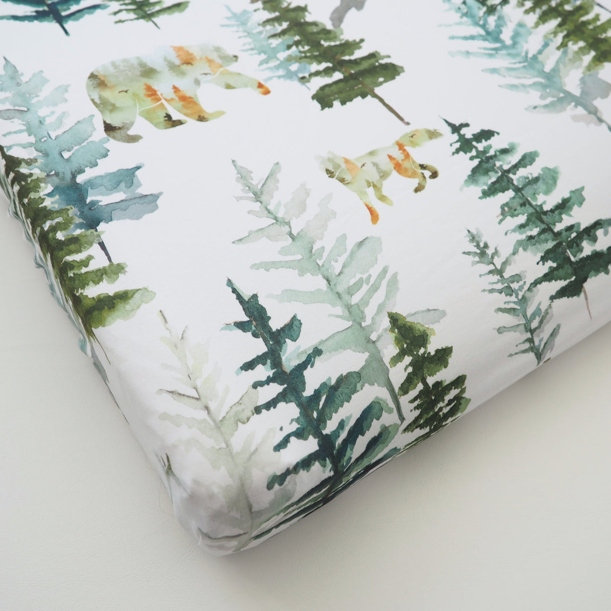 Changing Pad Cover - In The Woods - HoneyBug 