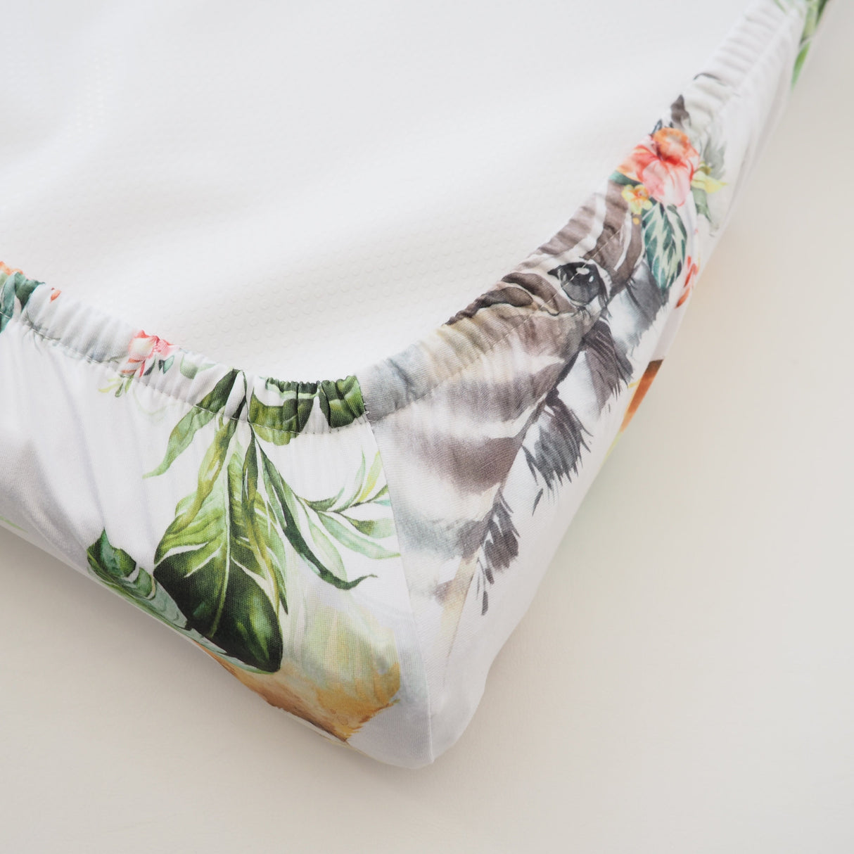 Changing Pad Cover- Africa Animals - HoneyBug 