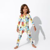 PAW Patrol: Comic Boy Pups Bamboo Convertible Footie - HoneyBug 