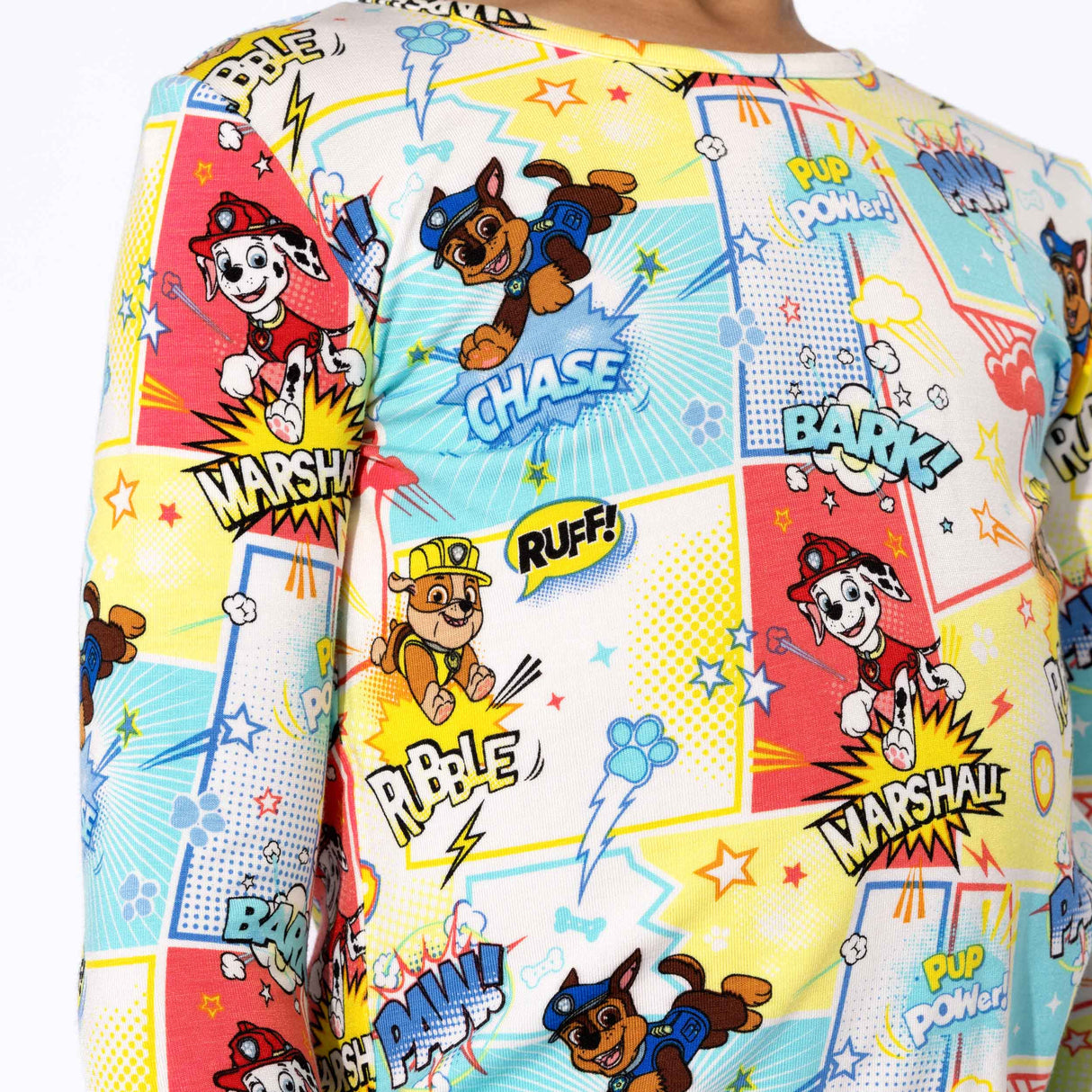 PAW Patrol: Comic Boy Pups Bamboo Kids Pajamas - HoneyBug 
