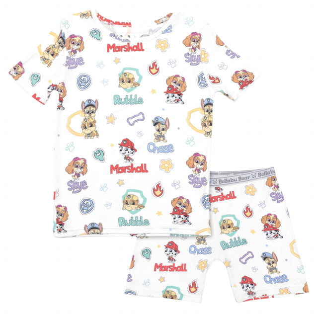 PAW Patrol: Playful Pups Bamboo Kids Pajama Short Set - HoneyBug 