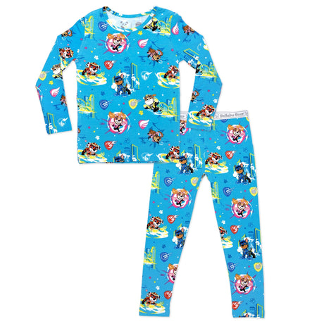 PAW Patrol: The Mighty Movie - Mighty Pups Bamboo Kids Pajamas - HoneyBug 