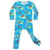 PAW Patrol: The Mighty Movie - Mighty Pups Bamboo Convertible Footie - HoneyBug 