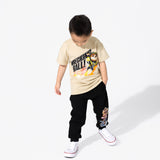 PAW Patrol: The Mighty Movie Oat Bamboo Terry Kids Oversized T-Shirt - HoneyBug 