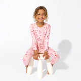 PAW Patrol: Pretty PAWSOME Pink Bamboo Kids Pajamas - HoneyBug 