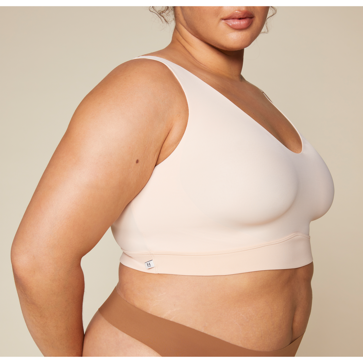 Bliss Bralette - Rose - HoneyBug 