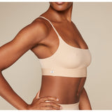 Bliss Scoop Bralette - Beige - HoneyBug 