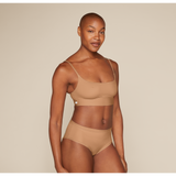 Bliss Scoop Bralette - Tan - HoneyBug 