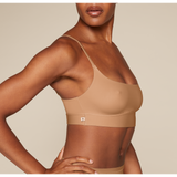 Bliss Scoop Bralette - Tan - HoneyBug 
