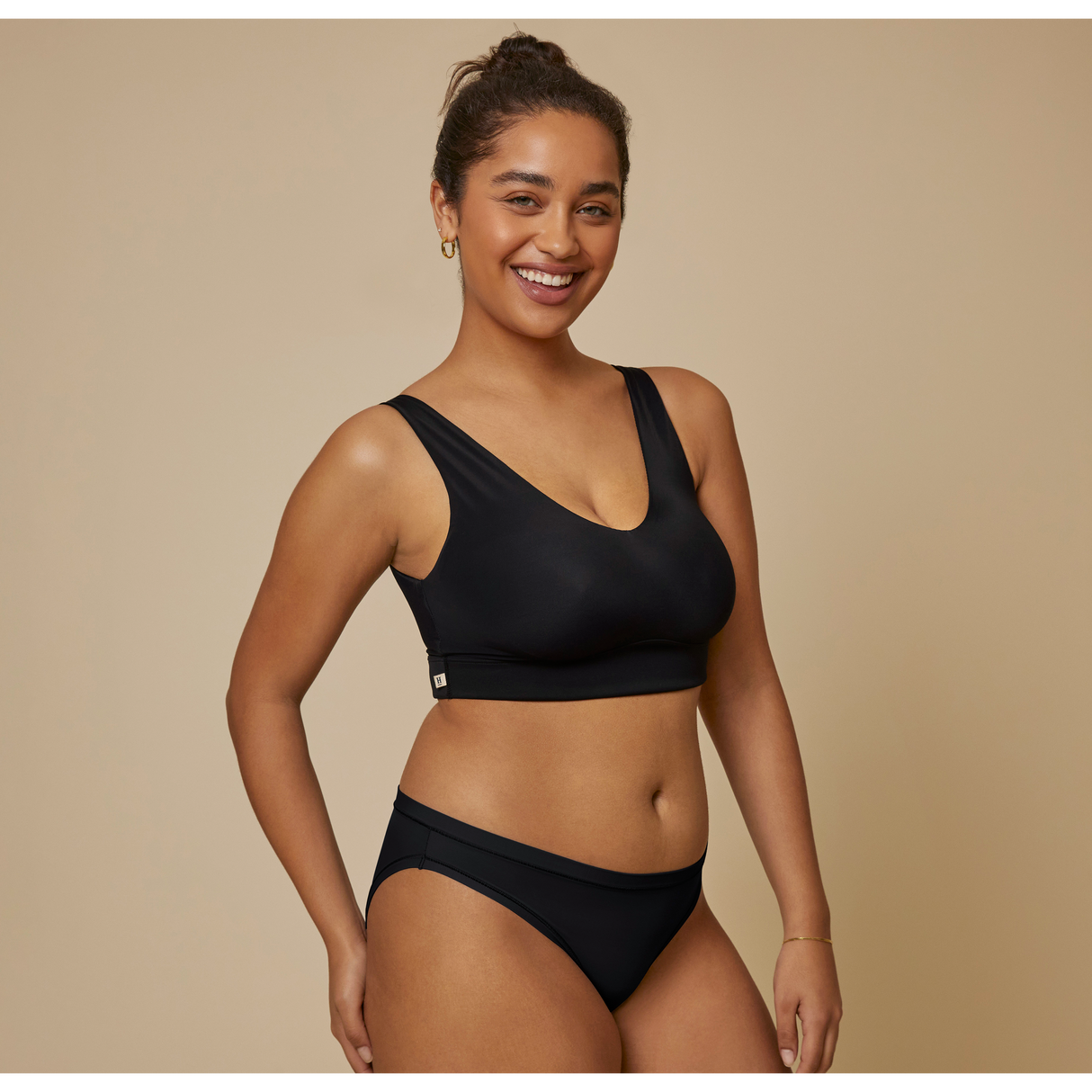 Bliss Bralette - Black - HoneyBug 