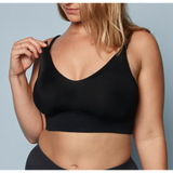 Bliss Nursing Bralette - Black - HoneyBug 
