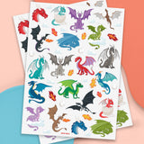 Fire Breather Tats - 40 Foil Temporary Tattoos