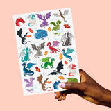 Fire Breather Tats - 40 Foil Temporary Tattoos