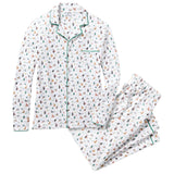 Men's Pima Pajama Set in Merry Meow - HoneyBug 