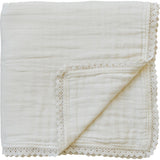 Cream Lace Muslin Quilt - HoneyBug 