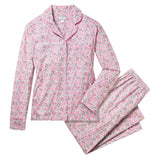 Women's Pima Pajama Set in Fleurs de Rose