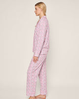 Women's Pima Pajama Set in Fleurs de Rose