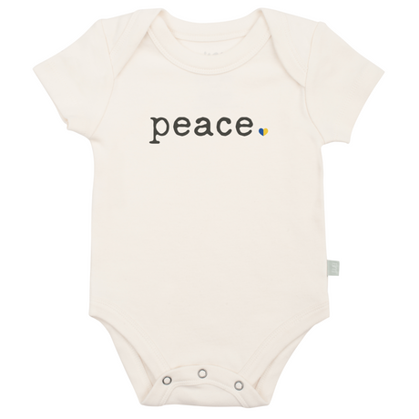 graphic bodysuit | peace - HoneyBug 