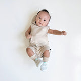 BAMBOO HOODIE TANK- Clay - HoneyBug 