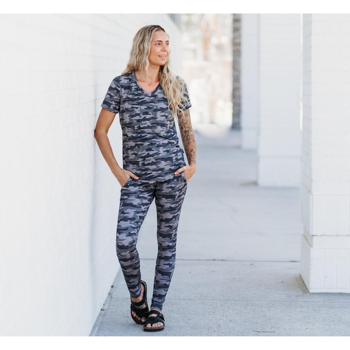 MAMA JOGGERS- Chris Camo - HoneyBug 