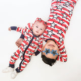 LONG SLEEVE 2 PIECE SETS- Stars + Stripes - HoneyBug 