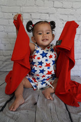 BAMBOO BLANKET - Red - HoneyBug 