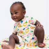 TWO PIECE SHORTIE SET- Kawaii Pineapple - HoneyBug 
