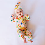ZIP ROMPER - Kawaii Pineapple - HoneyBug 