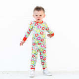 LONG SLEEVE 2 PIECE SETS- Kawaii Apple - HoneyBug 