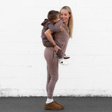 MAMA JOGGERS- Bark Snow Wash - HoneyBug 