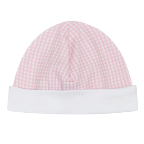 Pink Gingham Baby Hat - HoneyBug 