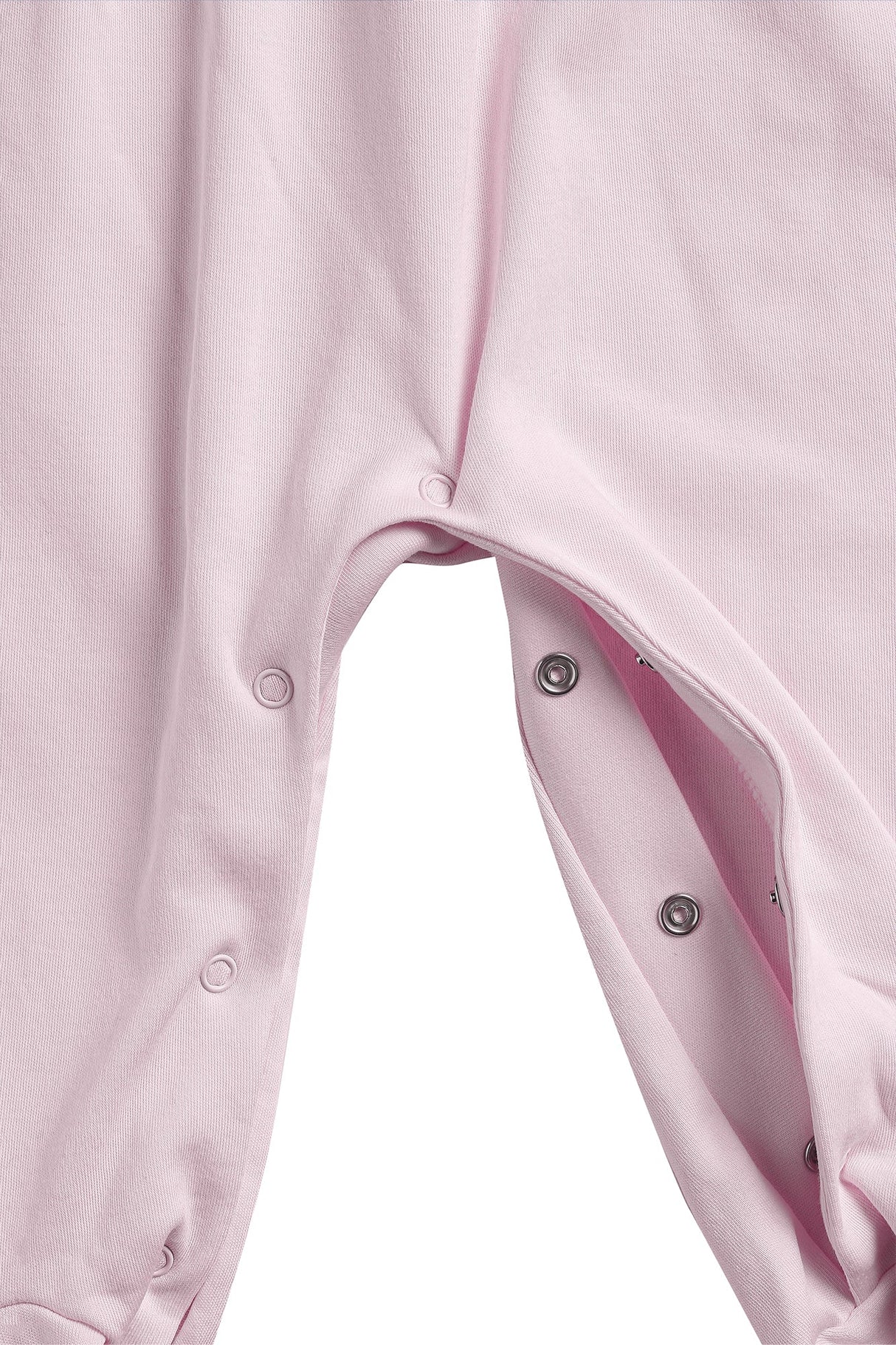 Pink Puppy Love Embroidery Footie - HoneyBug 