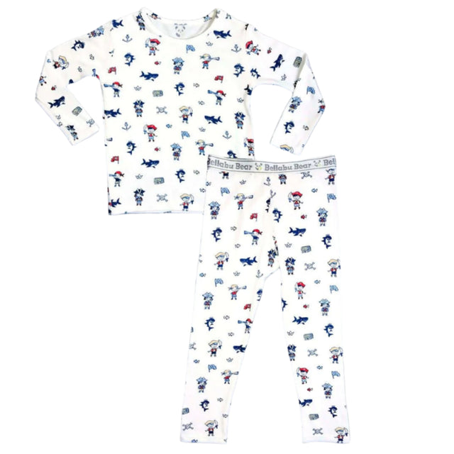 Pirate Bamboo Kids Pajamas - HoneyBug 