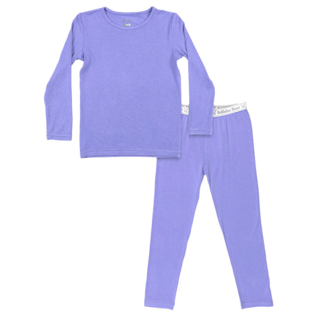 Poppin Purple Bamboo Kids Pajamas - HoneyBug 