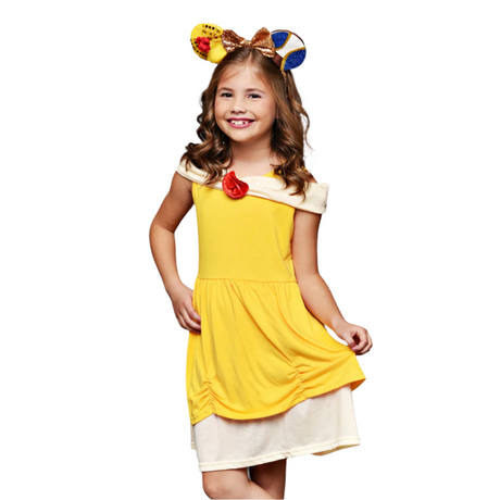 Name Means Beauty Princess Dress - HoneyBug 