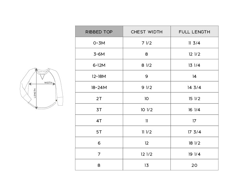 Ribbed Top - HoneyBug 