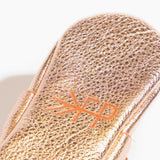 Rose Gold Mary Jane Baby Shoe - HoneyBug 